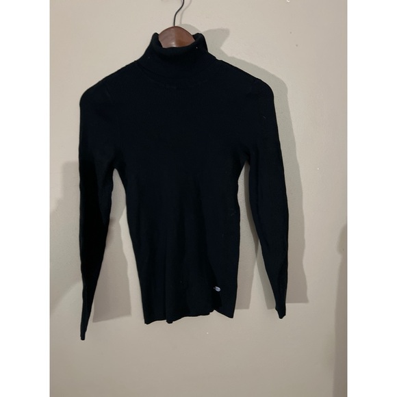 Black Turtleneck Sweater - Picture 1 of 4